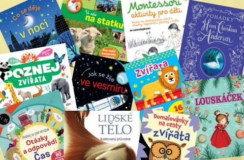 Nejlepší dárky pro děti - knihy