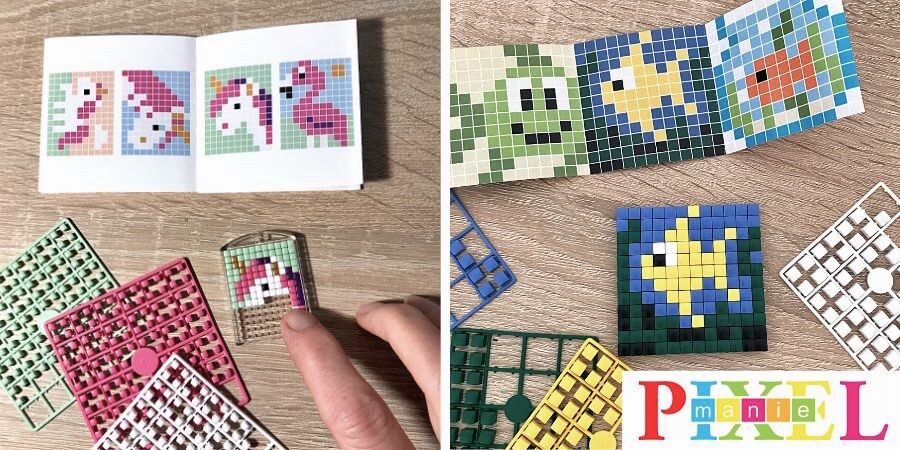Darujte dětem PIXELOVÁNÍ - mozaiky ze čtverečků