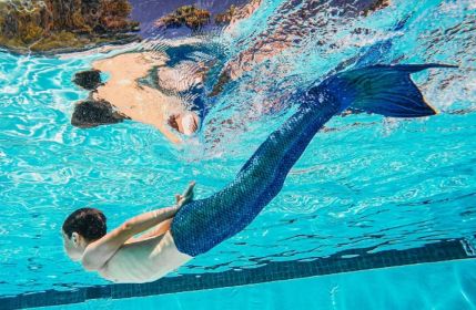 Dárek pro desetiletou holku jako dělaný - mermaiding