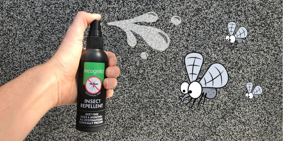 Přírodní repelent Incognito vás ochrání před komáry, klíšťaty i jinými hmyzáky