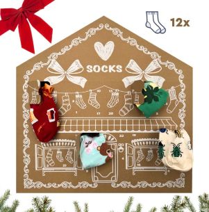 24 ponožek - super adventní kalendář pro dospělé