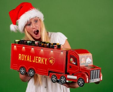 Adventní kalendář plný masa - kamion