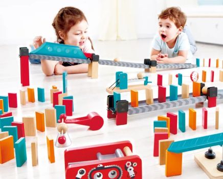 Dominová dráha - originální stavebnice pro děti