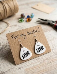 Jak darovat náušnice z trsátek