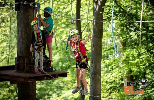 Lanové centrum - zážitkový dárek pro děti kolem 10 let